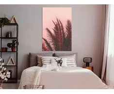 Artgeist Paveikslas - Palm Trees at Sunset (1 Part) Vertical
