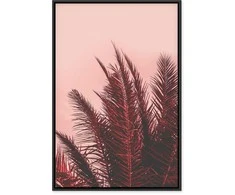 Artgeist Paveikslas - Palm Trees at Sunset (1 Part) Vertical