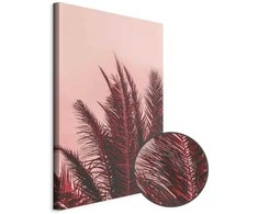 Artgeist Paveikslas - Palm Trees at Sunset (1 Part) Vertical