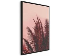 Artgeist Paveikslas - Palm Trees at Sunset (1 Part) Vertical