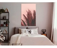 Artgeist Paveikslas - Palm Trees at Sunset (1 Part) Vertical