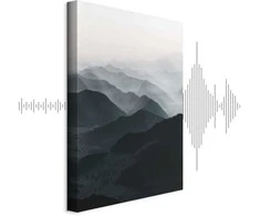Artgeist Paveikslas - Parallel Ridges (1 Part) Vertical