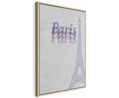 Artgeist Paveikslas - Paris in Watercolours (1 Part) Vertical
