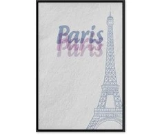 Artgeist Paveikslas - Paris in Watercolours (1 Part) Vertical
