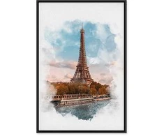 Artgeist Paveikslas - Paris View (1 Part) Vertical