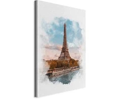 Artgeist Paveikslas - Paris View (1 Part) Vertical