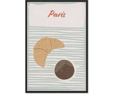 Artgeist Paveikslas - Parisian Breakfast (1 Part) Vertical