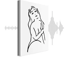 Artgeist Paveikslas - Passionate Touch (1 Part) Vertical