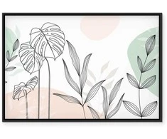 Artgeist Paveikslas - Pastel line art