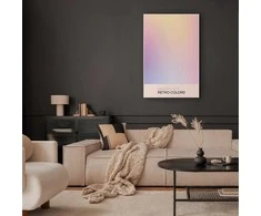 Artgeist Paveikslas - Peaceful Drift - Delicate Pastel Shades Creating a Harmonious Whole