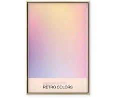 Artgeist Paveikslas - Peaceful Drift - Delicate Pastel Shades Creating a Harmonious Whole