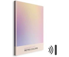 Artgeist Paveikslas - Peaceful Drift - Delicate Pastel Shades Creating a Harmonious Whole