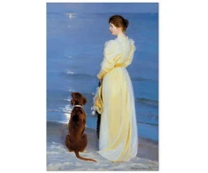 Artgeist Paveikslas - Peder Severin Kroyer – Summer Evening in Skagen