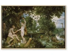 Artgeist Paveikslas - Peter Paul Rubens – The Garden of Eden with the Fall of Man