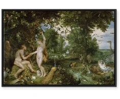 Artgeist Paveikslas - Peter Paul Rubens – The Garden of Eden with the Fall of Man