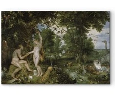 Artgeist Paveikslas - Peter Paul Rubens – The Garden of Eden with the Fall of Man