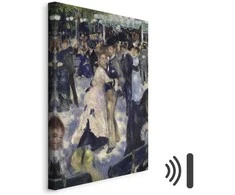 Artgeist Paveikslas - Pierre-Auguste Renoir – Le Moulin de la Galette, detail of the dancers