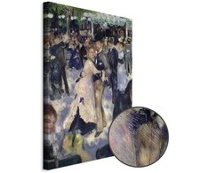 Artgeist Paveikslas - Pierre-Auguste Renoir – Le Moulin de la Galette, detail of the dancers