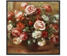 Artgeist Paveikslas - Pierre-Auguste Renoir – Still Life with Roses