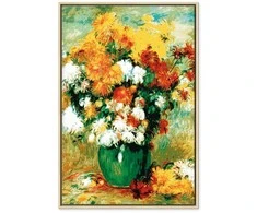 Artgeist Paveikslas - Pierre-Auguste Renoir – Chrysanthemums