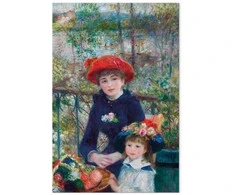 Artgeist Paveikslas - Pierre-Auguste Renoir – Two Sisters (On the Terrace)