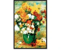Artgeist Paveikslas - Pierre-Auguste Renoir – Chrysanthemums