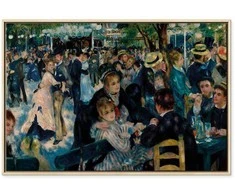 Artgeist Paveikslas - Pierre-Auguste Renoir – Dance at the Moulin de la Galette