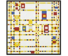 Artgeist Paveikslas - Piet Mondrian – Broadway Boogie Woogie