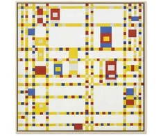 Artgeist Paveikslas - Piet Mondrian – Broadway Boogie Woogie