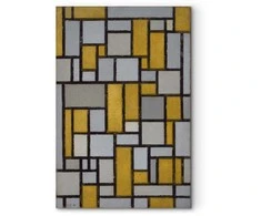 Artgeist Paveikslas - Piet Mondrian – Composition with grid 19
