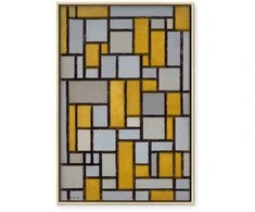 Artgeist Paveikslas - Piet Mondrian – Composition with grid 19