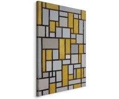 Artgeist Paveikslas - Piet Mondrian – Composition with grid 19