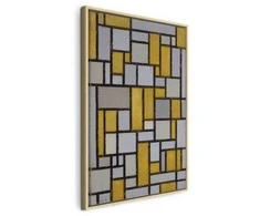 Artgeist Paveikslas - Piet Mondrian – Composition with grid 19