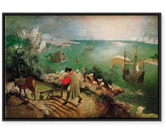 Artgeist Paveikslas - Pieter Bruegel the Elder – Landscape with the Fall of Icarus