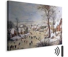 Artgeist Paveikslas - Pieter Bruegel the Elder – Winter Landscape with Birdtrap