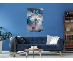 Artgeist Paveikslas - Plant in Blues (1 Part) Vertical
