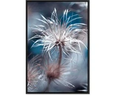 Artgeist Paveikslas - Plant in Blues (1 Part) Vertical