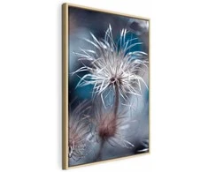Artgeist Paveikslas - Plant in Blues (1 Part) Vertical