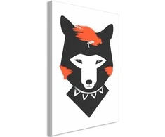 Artgeist Paveikslas - Polite Fox (1 Part) Vertical