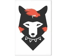 Artgeist Paveikslas - Polite Fox (1 Part) Vertical