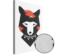 Artgeist Paveikslas - Polite Fox (1 Part) Vertical