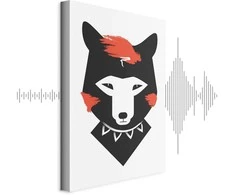 Artgeist Paveikslas - Polite Fox (1 Part) Vertical