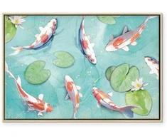 Artgeist Paveikslas - Pond in Japan