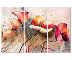 Artgeist Paveikslas - Poppies lashed by the wind