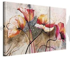 Artgeist Paveikslas - Poppies lashed by the wind