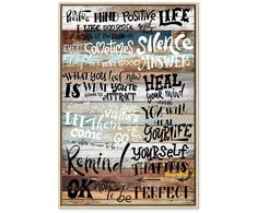 Artgeist Paveikslas - Positive Affirmations