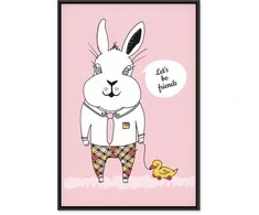 Artgeist Paveikslas - Rabbit's Friend (1 Part) Vertical