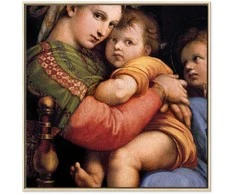 Artgeist Paveikslas - Rafael Santi – Madonna on a Chair