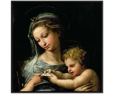Artgeist Paveikslas - Rafael Santi – The Virgin of the Rose
