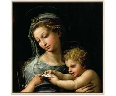 Artgeist Paveikslas - Rafael Santi – The Virgin of the Rose